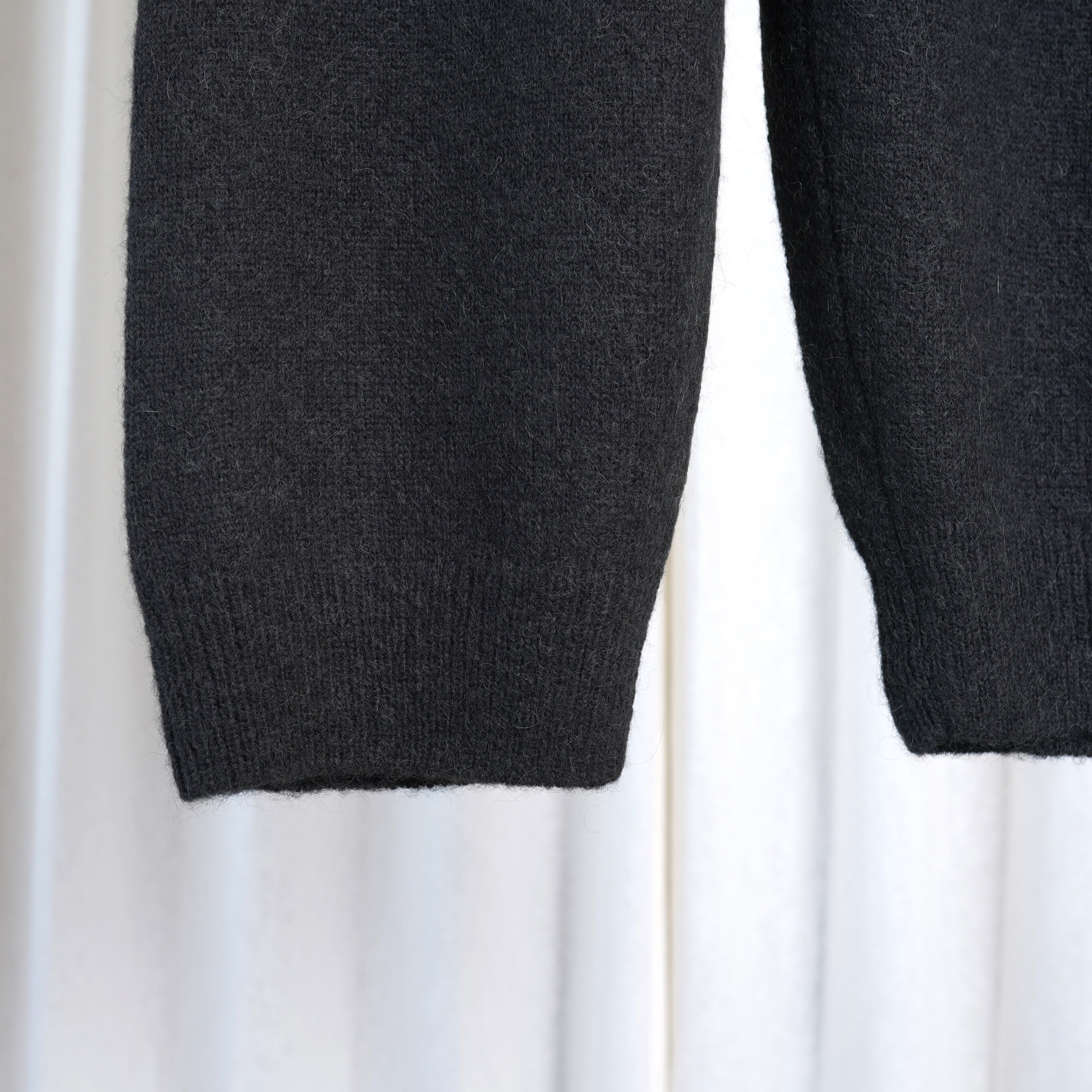 WIRROW / ALPACA WOOL KNIT PANTS -UNISEX- 
