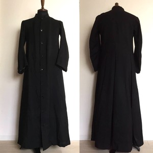 Antique Priest Church Black Tunic