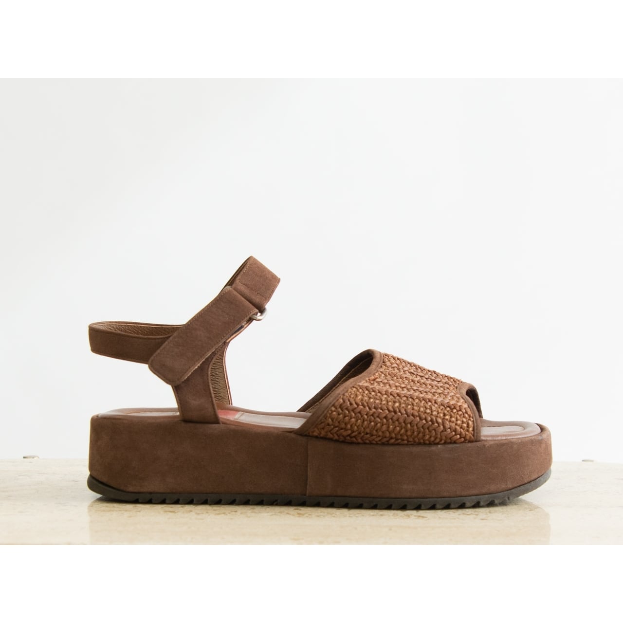 【KENZO】Suede Leather Platform Sandal（ケンゾー スエードレザープラットフォームサンダル）