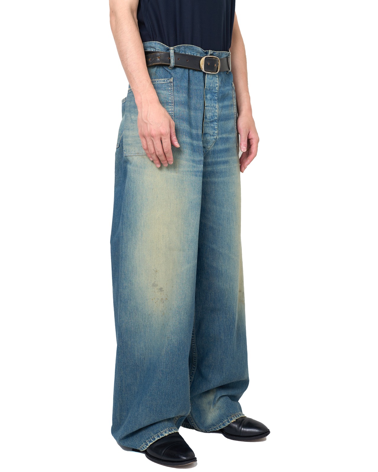 KOOKY ZOO "U.S.N UTILITY TROUSERS〔INDIGO〕"