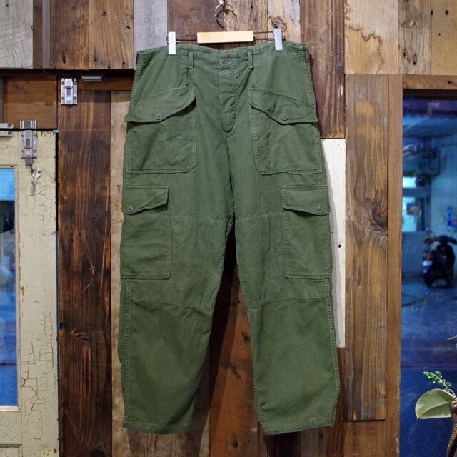 1960s SWEDISH ARMY Utility Cargo Pants / ヴィンテージ スウェーデン ...