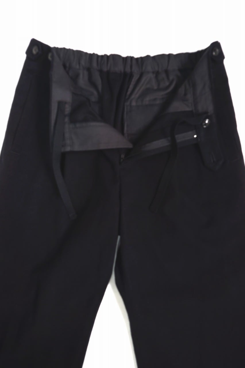 Flannel Suede Finish Trousers