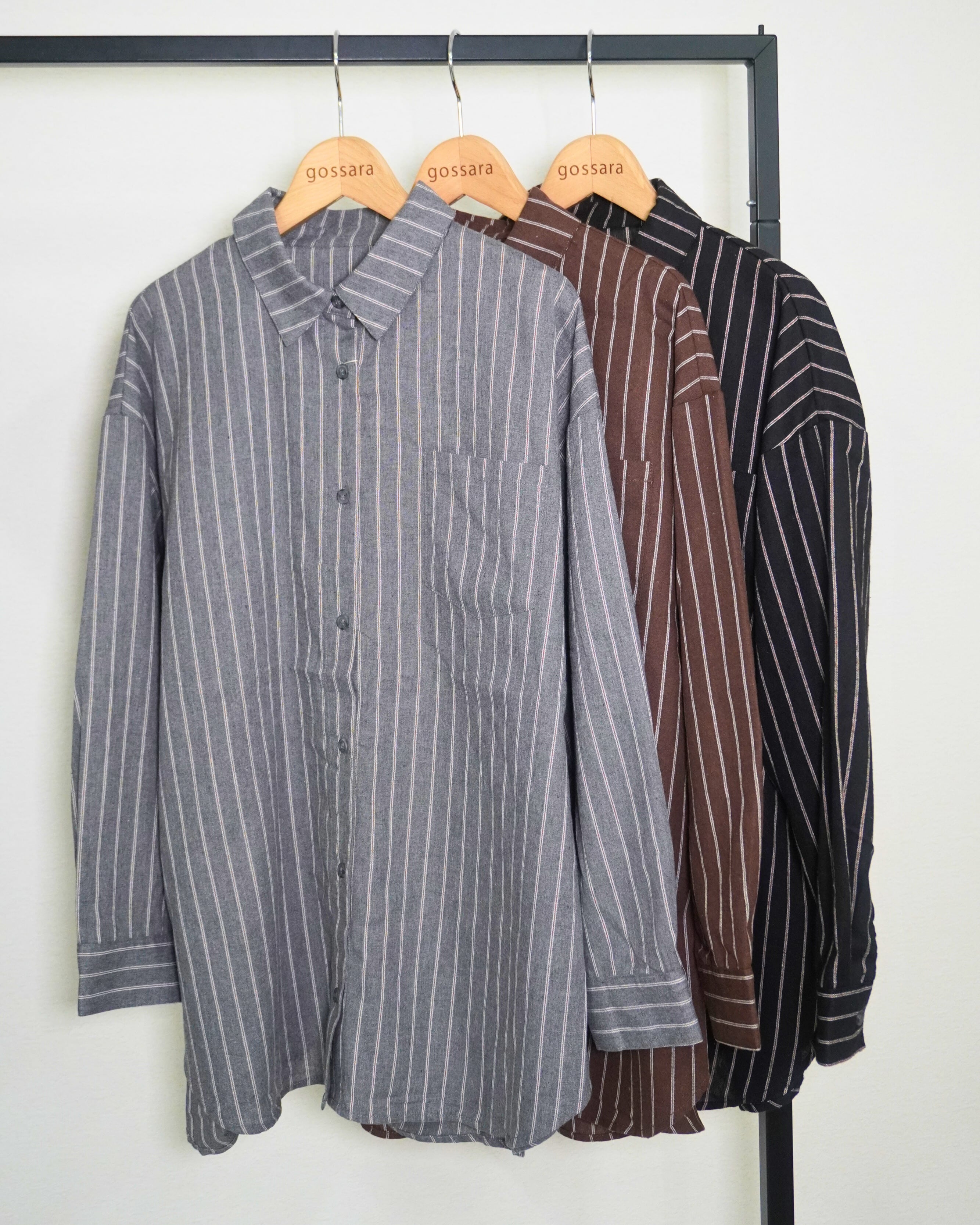ストライプBIGシャツ 5231103（0905） | gossara(ゴサラ)