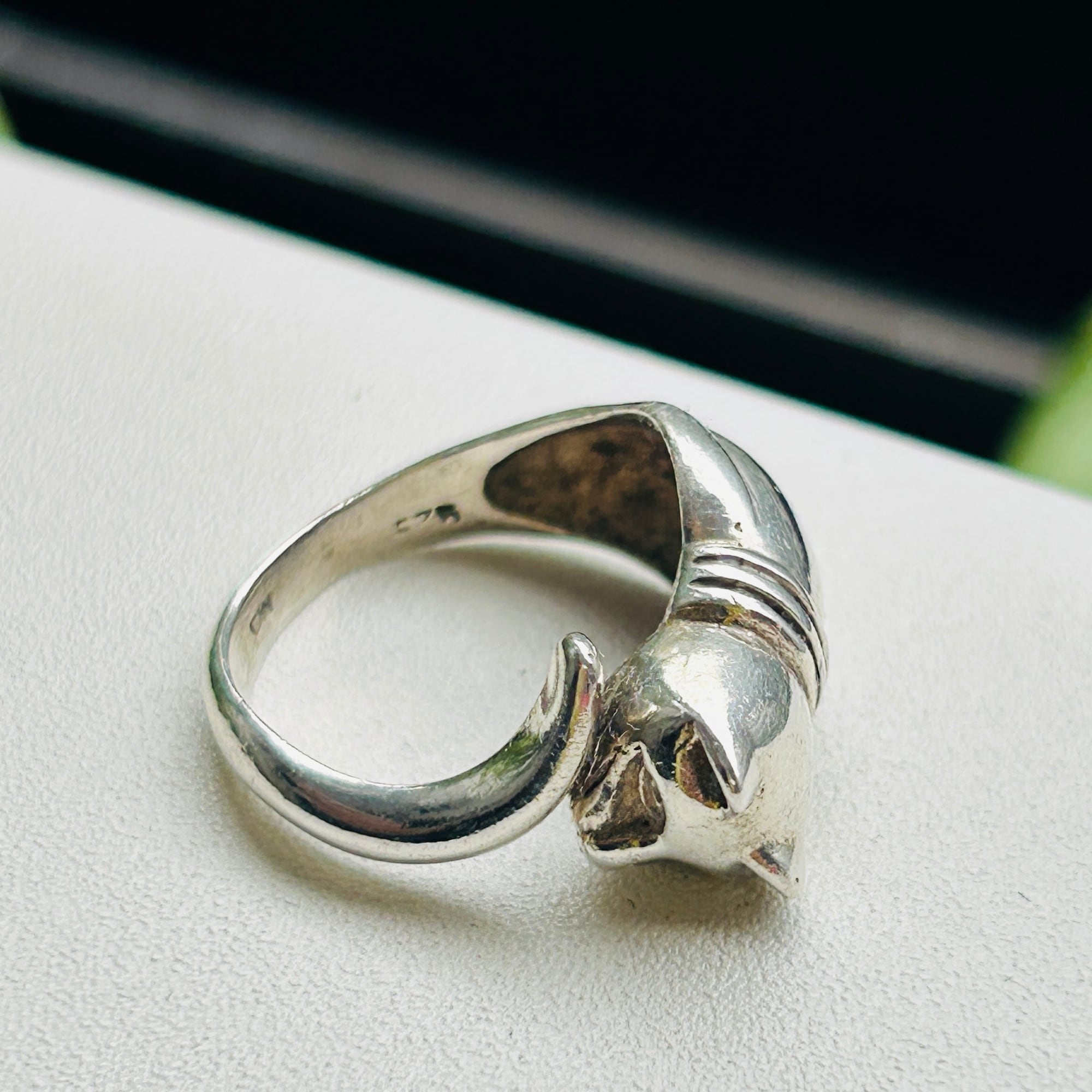 シルバー925 CATラップリング(10.5号) | Milo Antiques & Vintage シルバー925 CATラップリング(10.5号) | Milo Antiques & Vintage