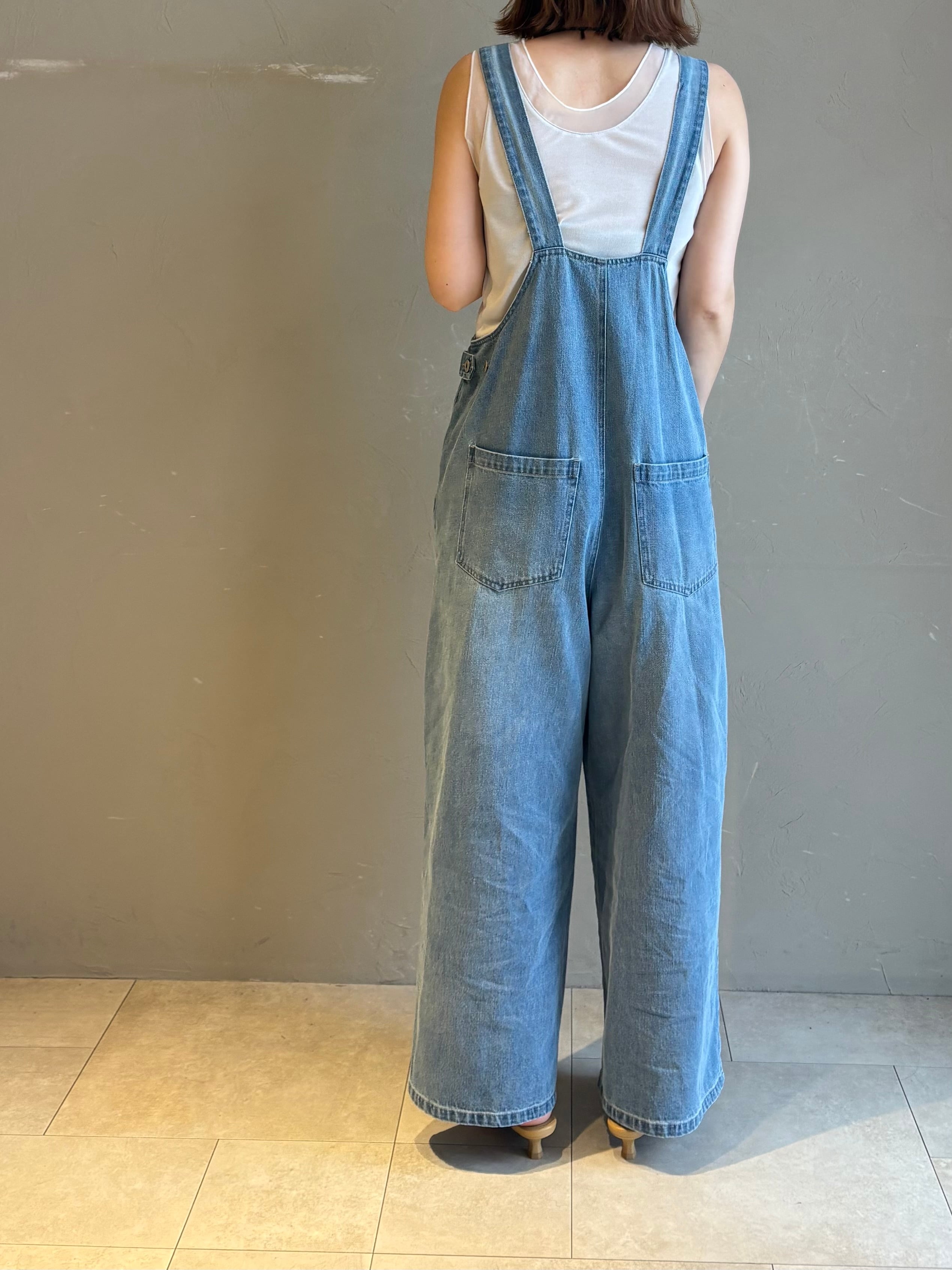 デニムジップサロペット | valance 福井｜レディース セレクトショップ