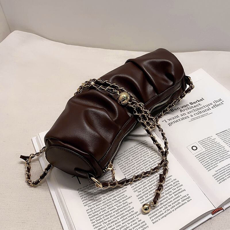 スタイルチェーン ショルダーバッグ メッセンジャーバッグ 手作りハンドバック26860973237