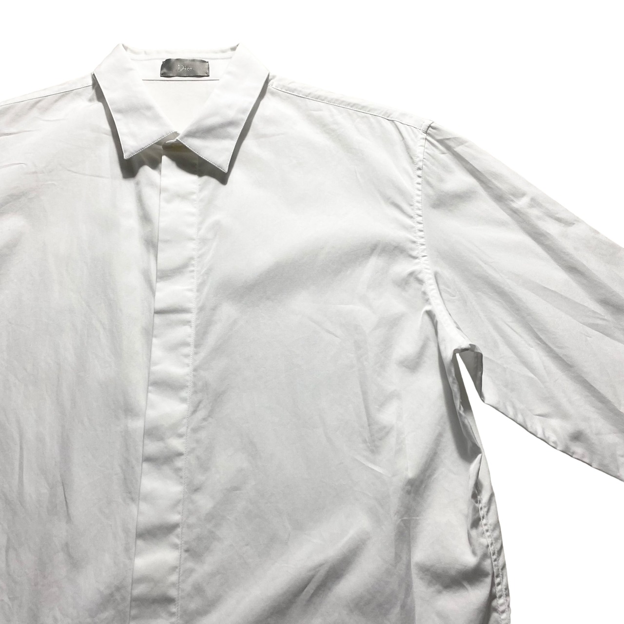 DIOR HOMME by Kris Van Assche “Bee” white shirt