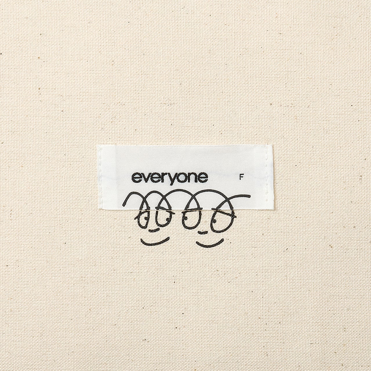 everyone loves MARENCO stamp cushion by j.30000 (ECRU) | everyone