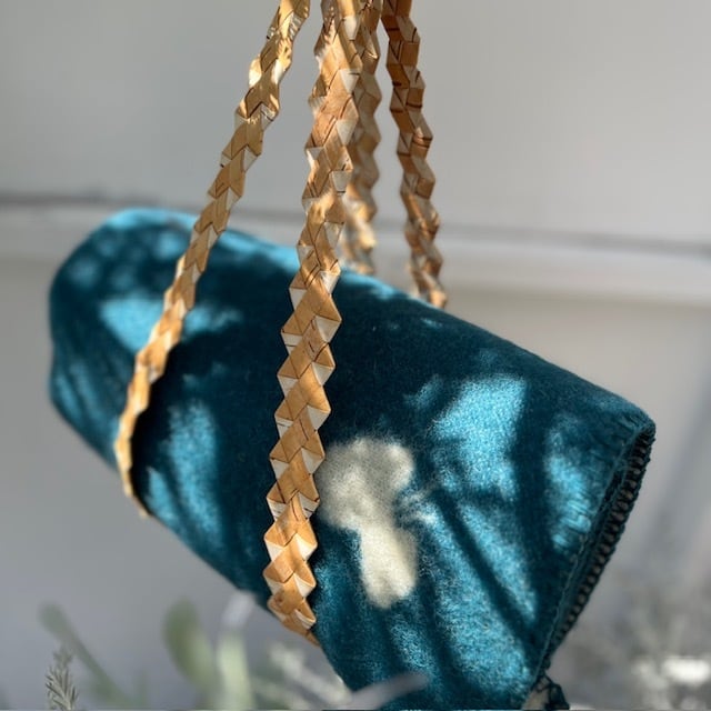 KLIPPAN クリッパン ミニ ウールブランケット choucho ゴールド ミナ