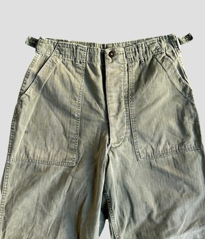 -U.S. ARMY- Vintage 40s M-47 HBT Pants