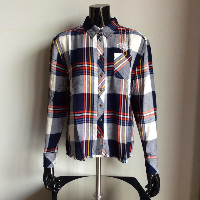 96433-20VW　長袖シャツーvintage script plaid 