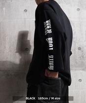 ◆アクセPT 袖ロゴスウェット◆sb-g1411552n