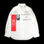 anarchy shirt 119 white riot（custom made）【ご依頼品】