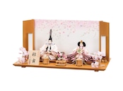 桜吹雪(さくらふぶき) |雛人形|ひな人形|親王平飾り|人形工房道翠|平安道翠