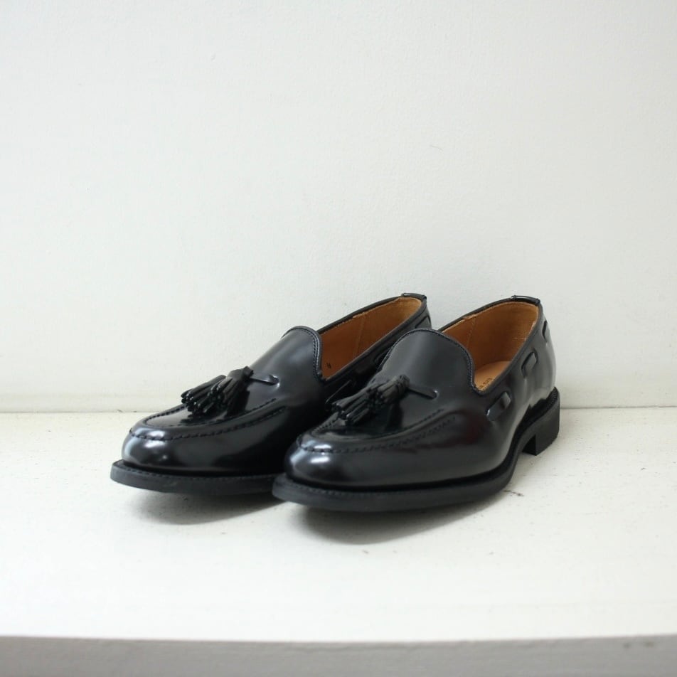 SANDERS Tassel Loafer(タッセルローファー) black | coromo-cya-ya