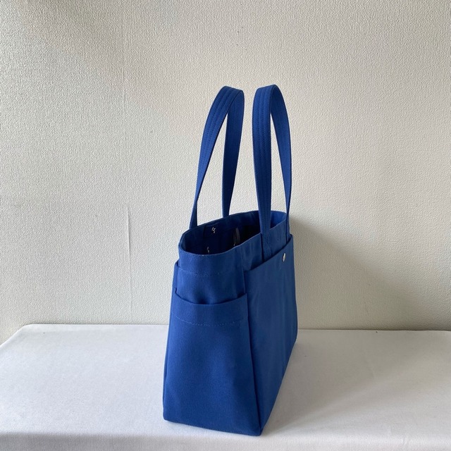 【全6色】「ボックストート」通勤サイズ／倉敷帆布 8号帆布【受注制作】