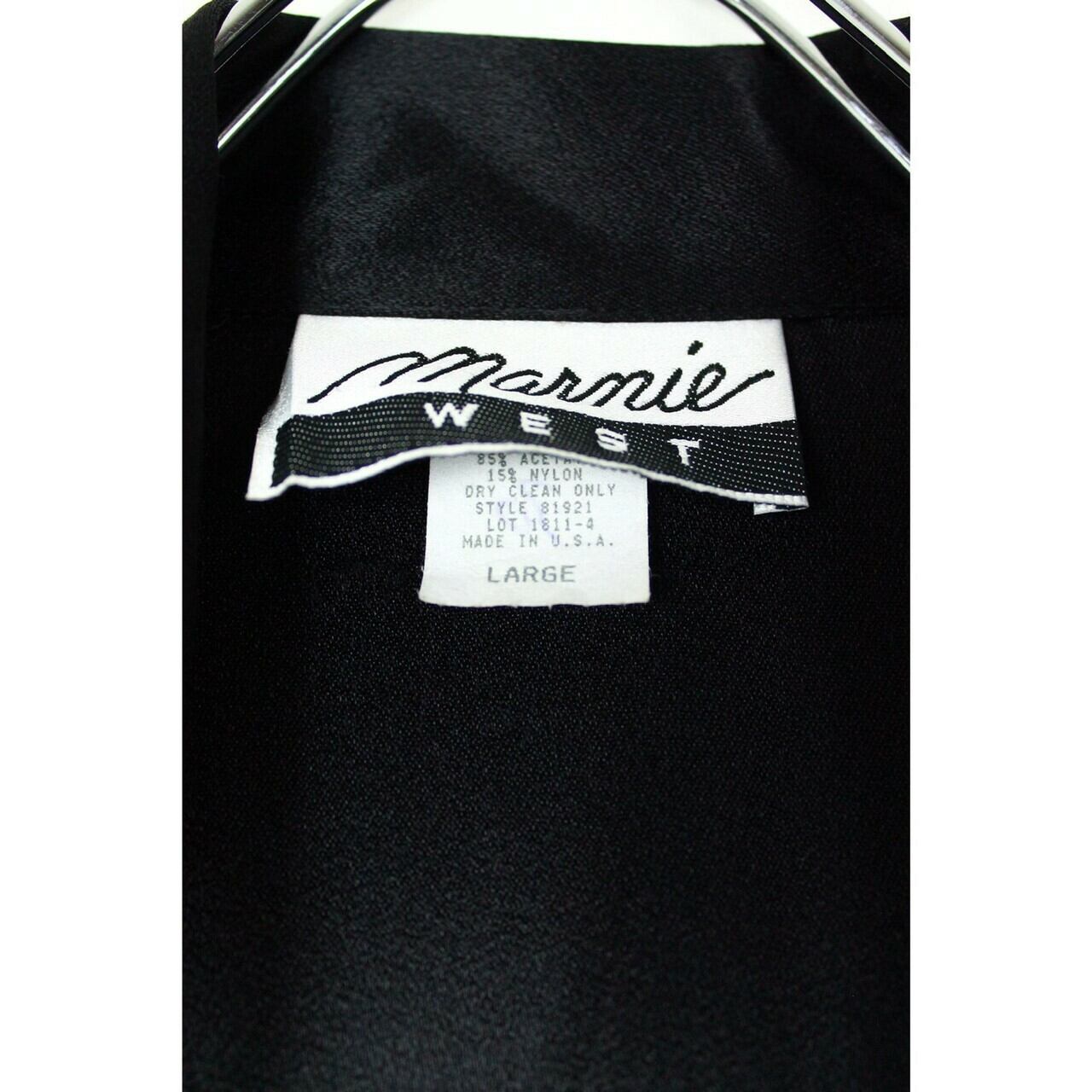 サテン切り替えイージーテーラードジャケット Made In USA 【FF-0547