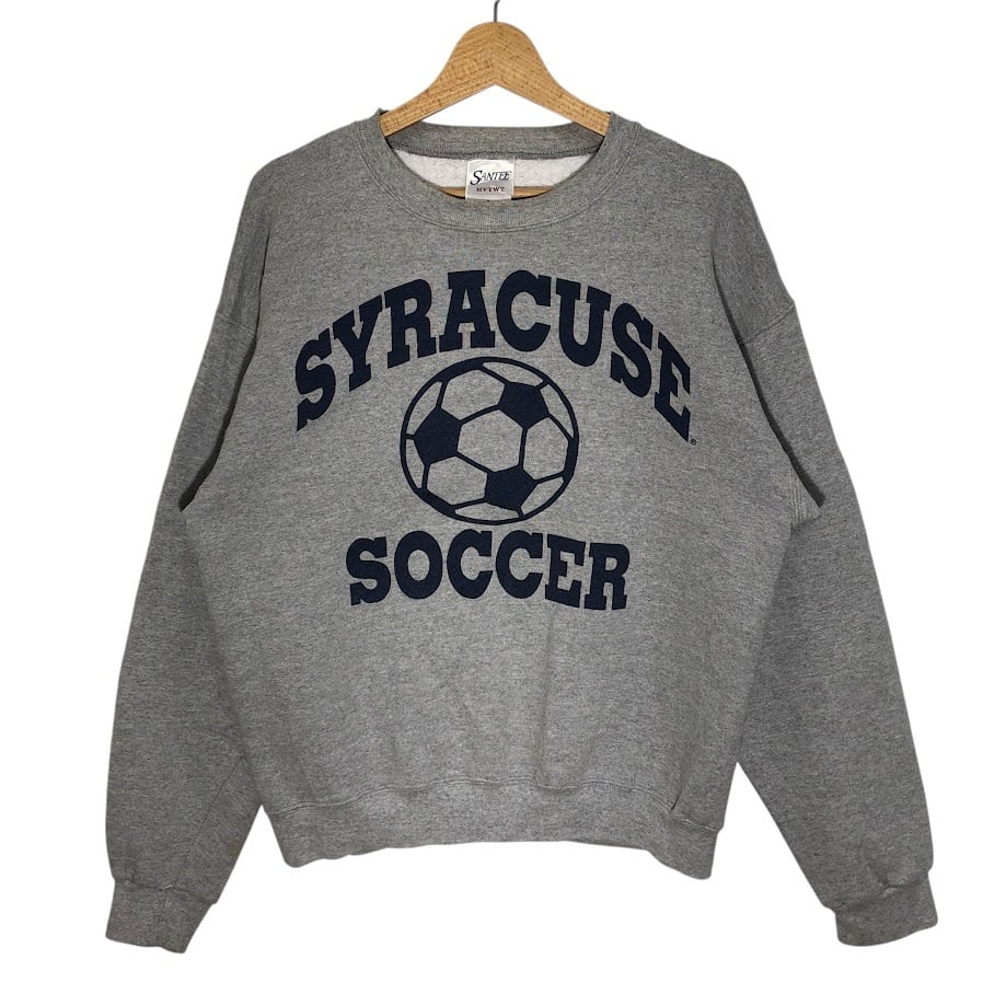 80s h.wolf&sons カレッジロゴスウェット USA製 ネイビー M | PAY ID