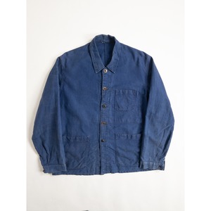 1950s "French Vintage" Faded Thin Twill Work Jacket