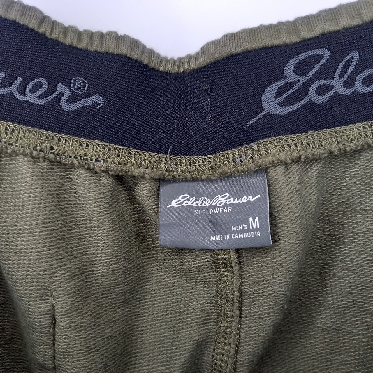 エディバウアー　スウェット　ショートパンツ　ショーツ　ジップポケット