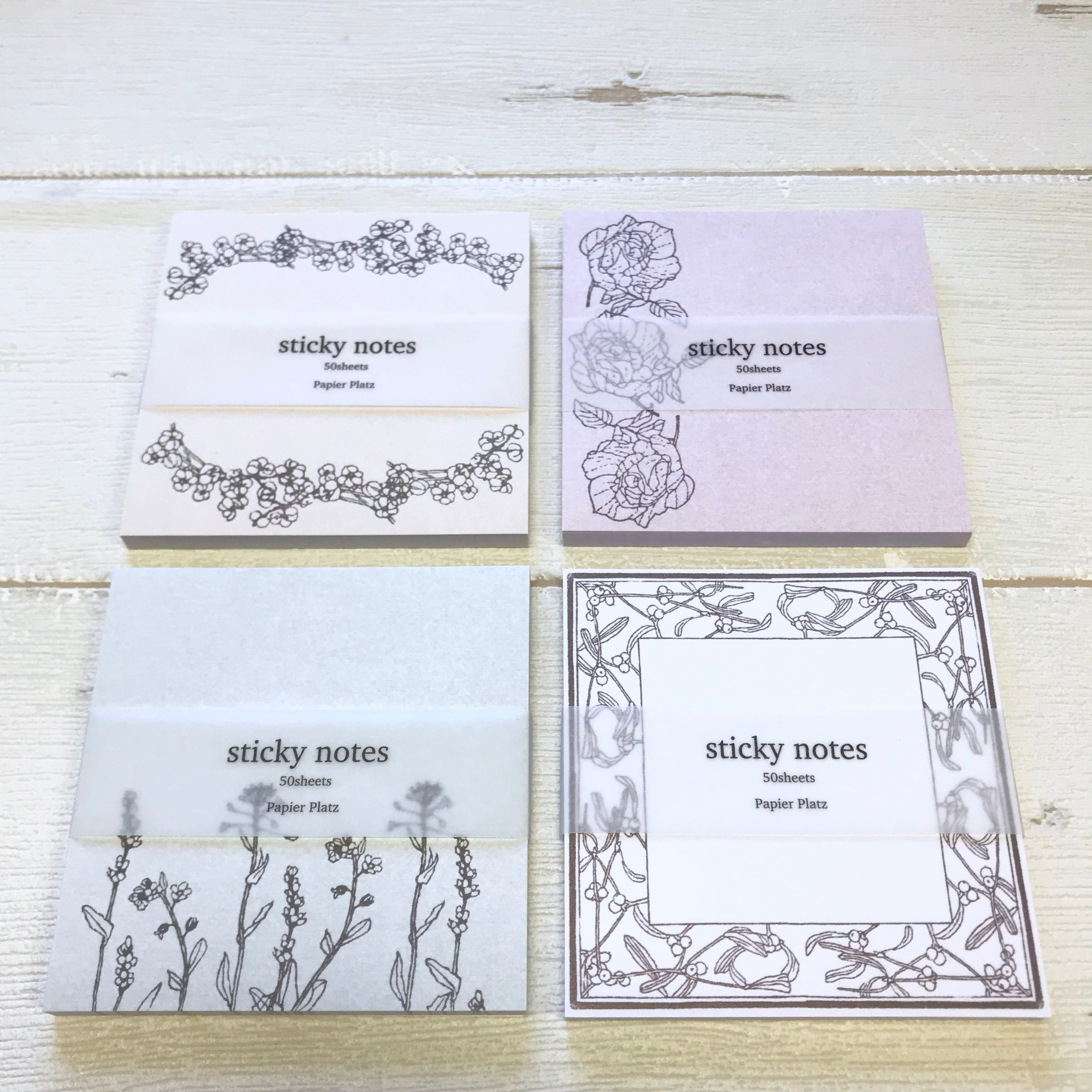 HUTTE   一筆箋 HUTTE. 付箋 | パピアプラッツBASE店