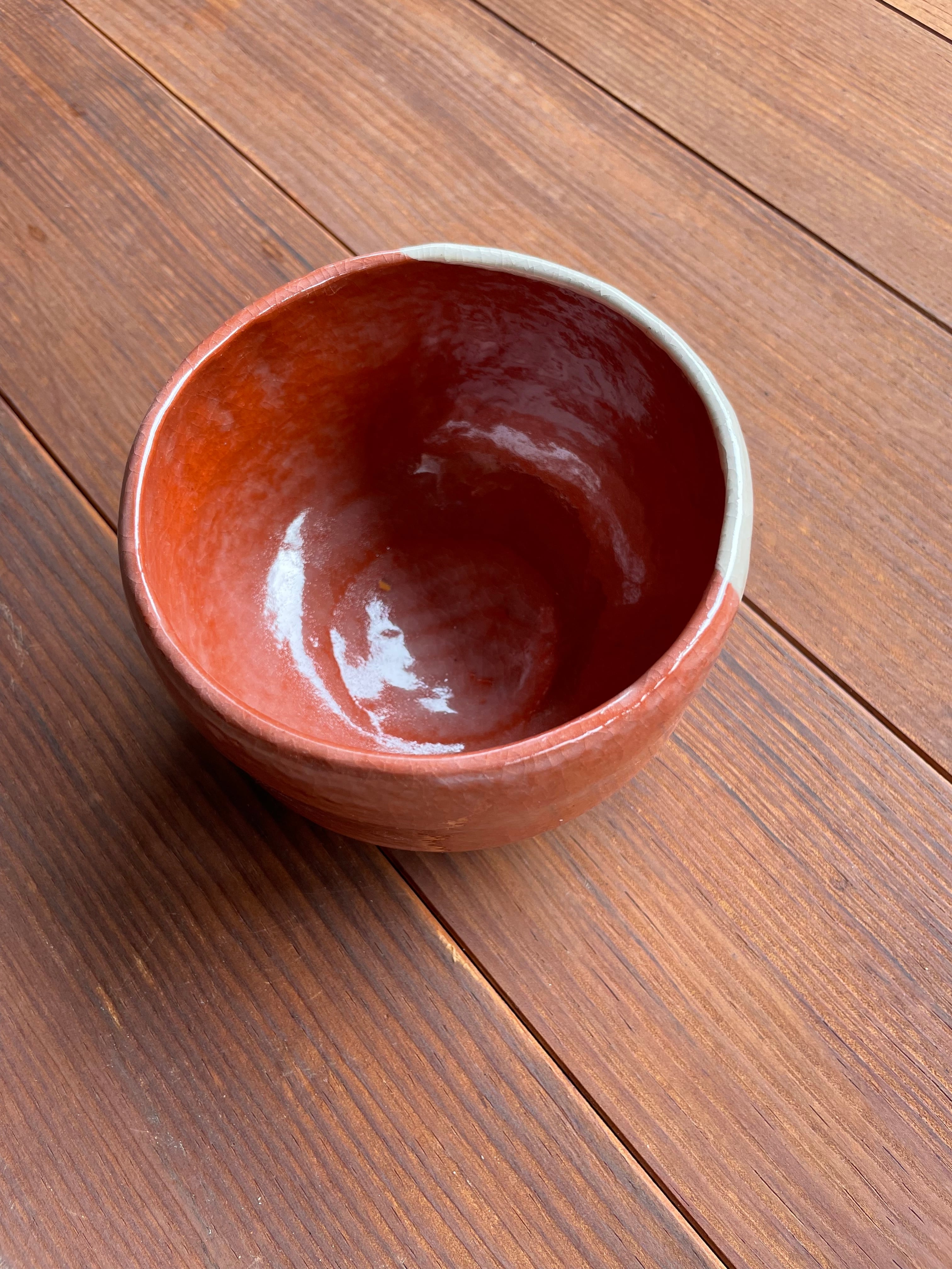 午年干支茶碗「赤楽茶碗」佐々木松楽 | takako_market