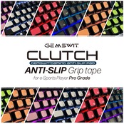 【CLUTCH Evo】グリップテープ【Anti-Slip Pad】ホワイト/WHITE 0.5mm ゲーミングマウス/ゲーミングキーボード用 吸水性 滑り止め プレカット キープリント
