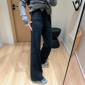 2タイプ ハイウエスト ワイド デニムパンツ レディース パンツ ボトムス Gパン ロングパンツ ロング フレア ブーツカット ファスナー ポケット ハイウエスト ボタン デニム ブルーデニム カラーデニム 裏起毛 かわいい 大人可愛い シンプル カジュアル おしゃれ こなれ感 ボーイッシュ 無地 春 夏 秋 冬 ママ 通勤 学生 学校 通学 デート お出かけ 旅行 公園 女子会 休日 ショッピング カフェ 美脚 脚長 普段使い 着回し 定番 25 26 27 28 29 30 黒 ブラック デニムブルー