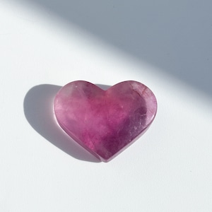 レインボーフローライト ハート15◇ Rainbow Fluorite ◇天然石・鉱物・パワーストーン