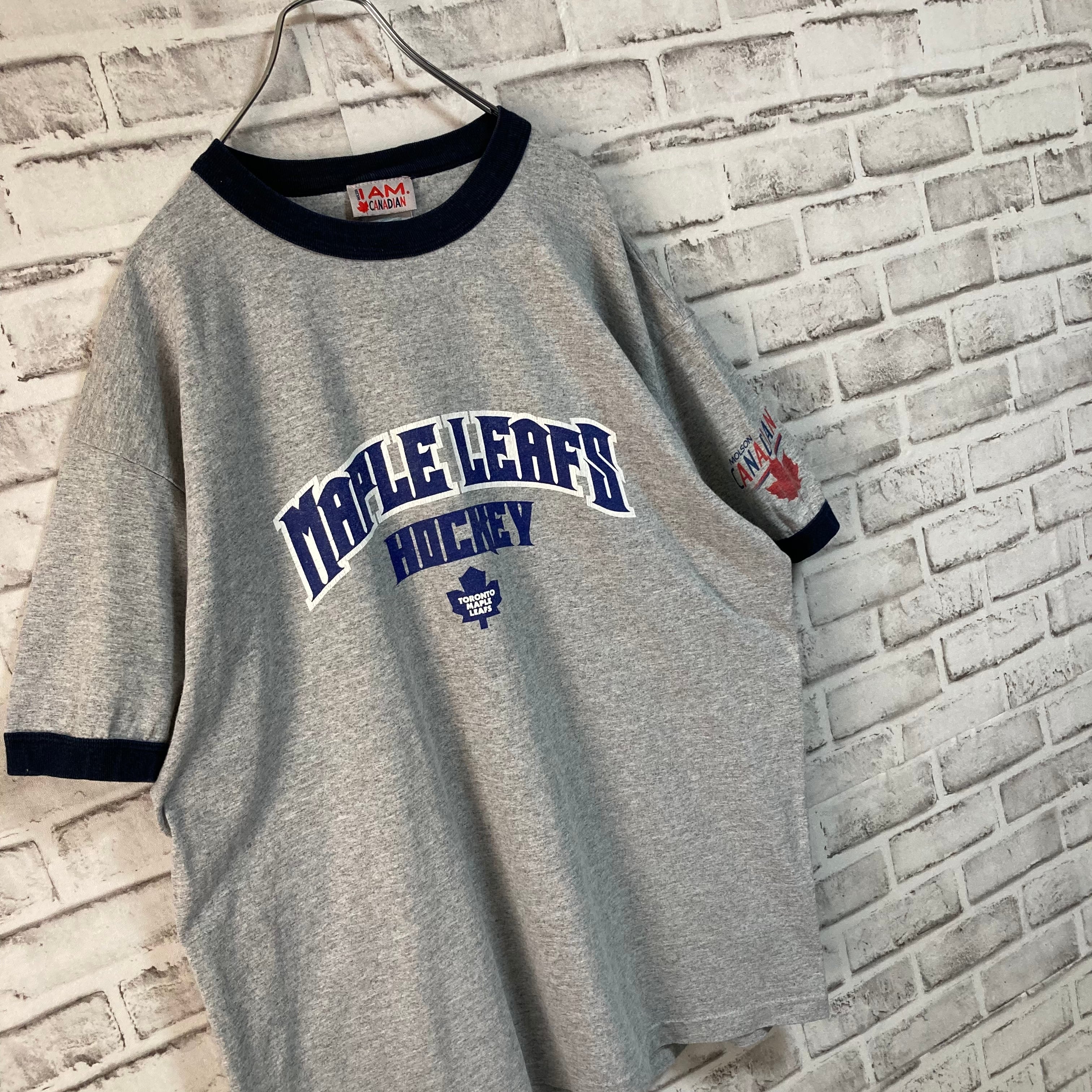 NHL TORONTO MAPLE LEAFS L XL ホッケーシャツ - Tシャツ