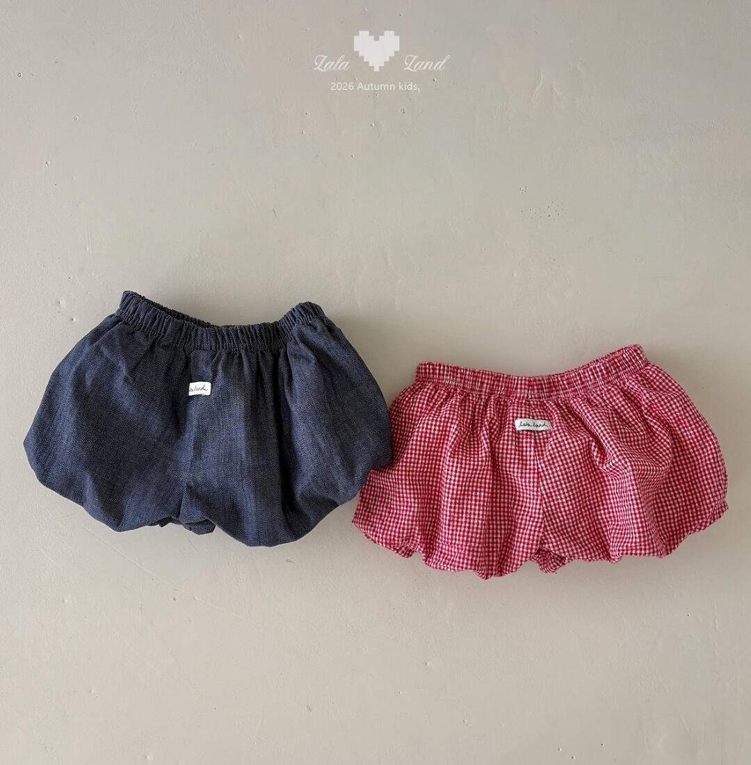 送料無料【予約】/ kids ブルーミングバルーンパンツ /lalaland