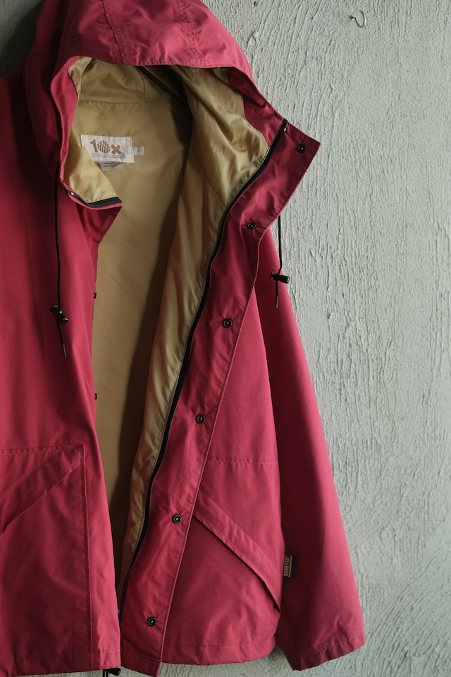 Utah/80's "10X" GORE-TEX RAINWEAR jacket /magenta