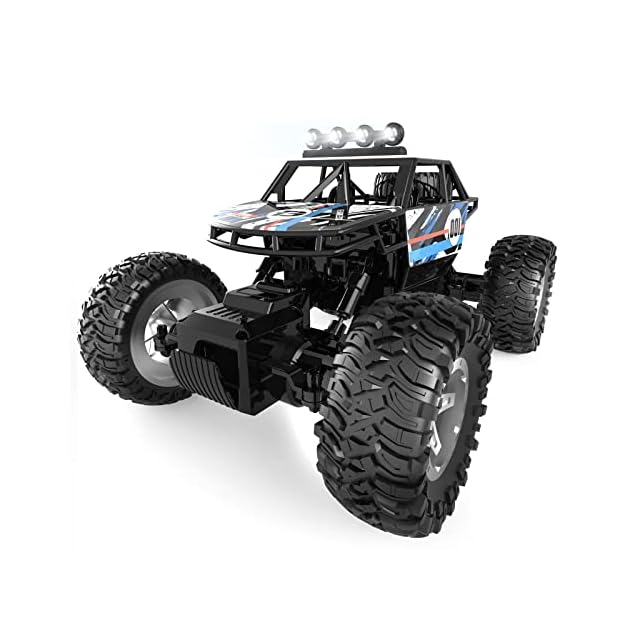 DEERC ラジコン ラジコンカー 子供向け オフロード 4輪駆動 操作時間90