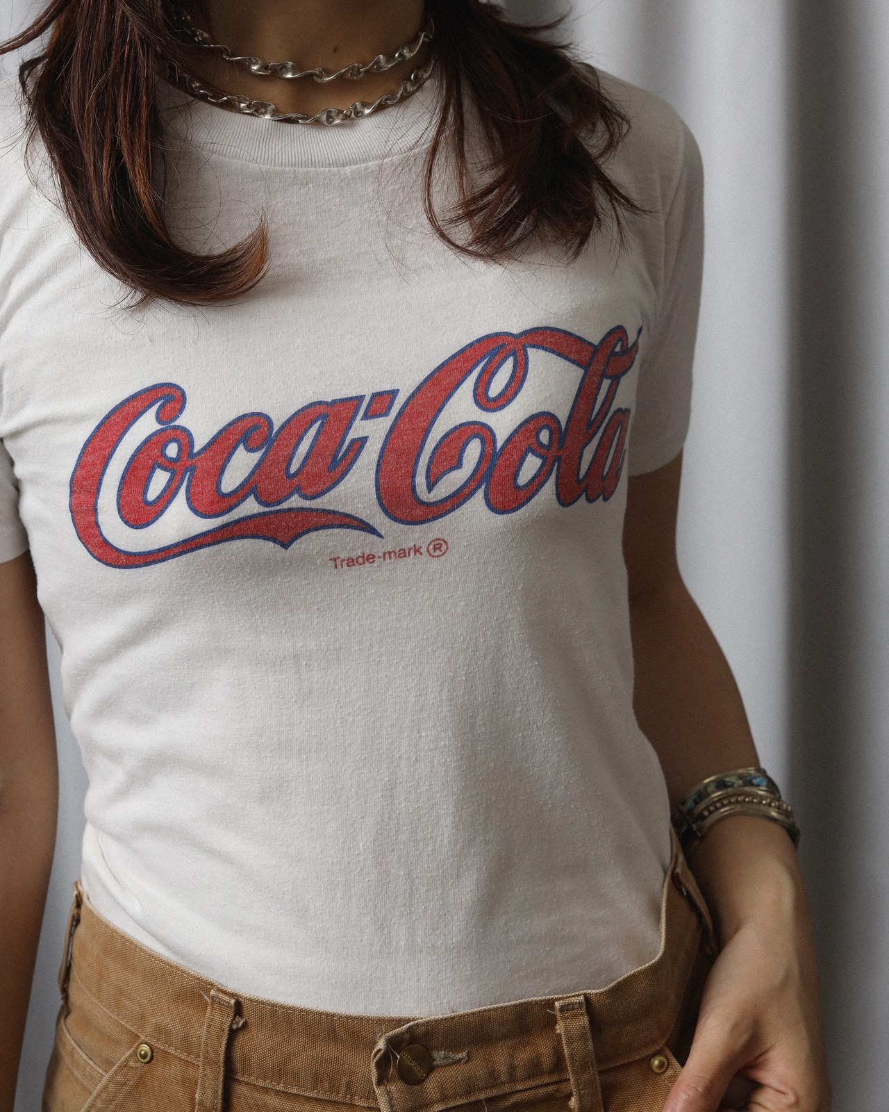 1980's Coca Cola / Printed T-Shirt