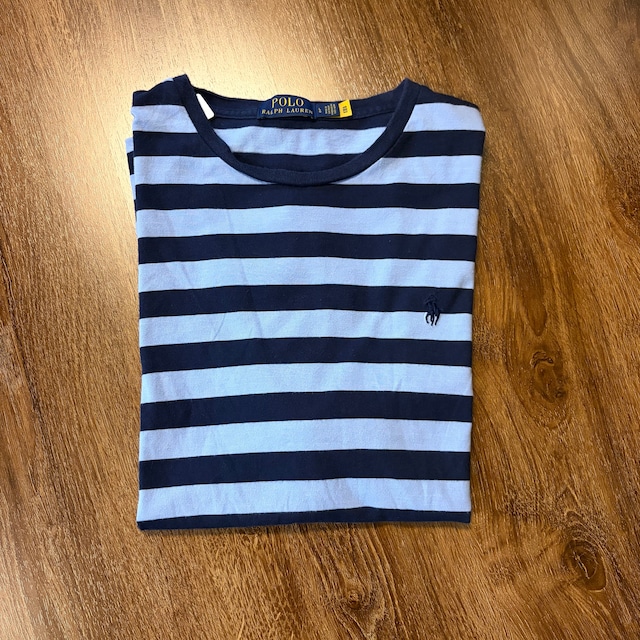 Polo Ralph Lauren ワンポイント刺繍ボーダーTシャツ | 古着屋PENNY