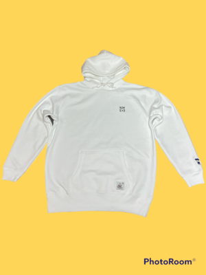プルオーバーパーカー ホワイト(裏起毛)