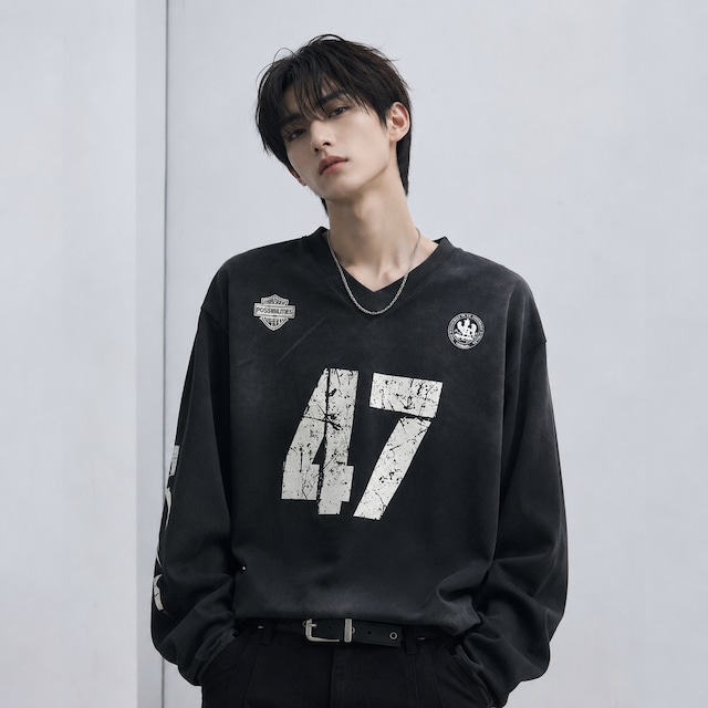 Sports style long sleeve T-shirt 0005