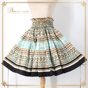 フラダンス 衣装 パウスカート ホワイト系 カヒコ柄 日本製 ハワイアン アロハ フラ ダンス レッスン 練習 シングル スカート フレアスカート ふんわり 華やか かわいい おしゃれ 上品 大人っぽい ブラック系 ブラウン系 ブルー系 白 黒 茶 水色 フリル 可愛い 軽やか トレーニング デザイン 柄物