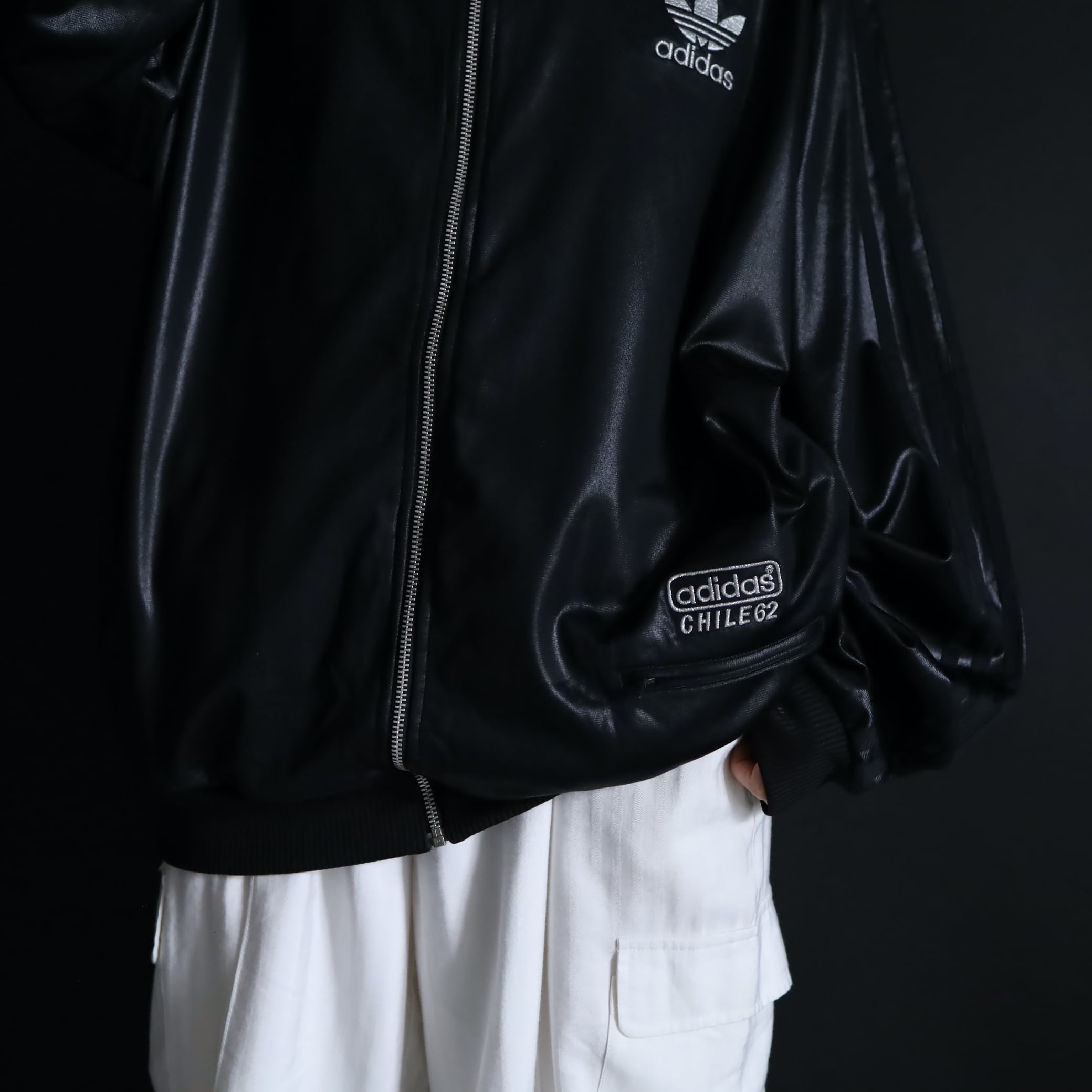 You　 CHILE62 ジャケット 黒 adidas 