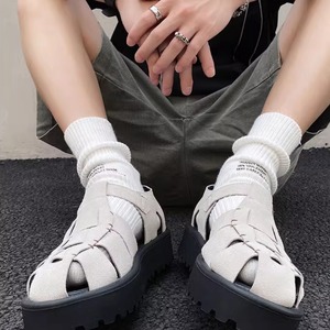 スウェード風グルカサンダル　0613