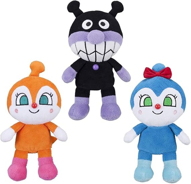 セガトイズ(SEGA TOYS) アンパンマン プリちぃビーンズS Plus 3体