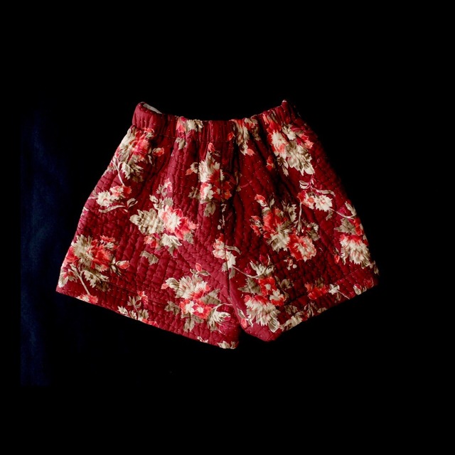 Re; project / 【Short Pants】“Burgundy” 1970s French Quilted