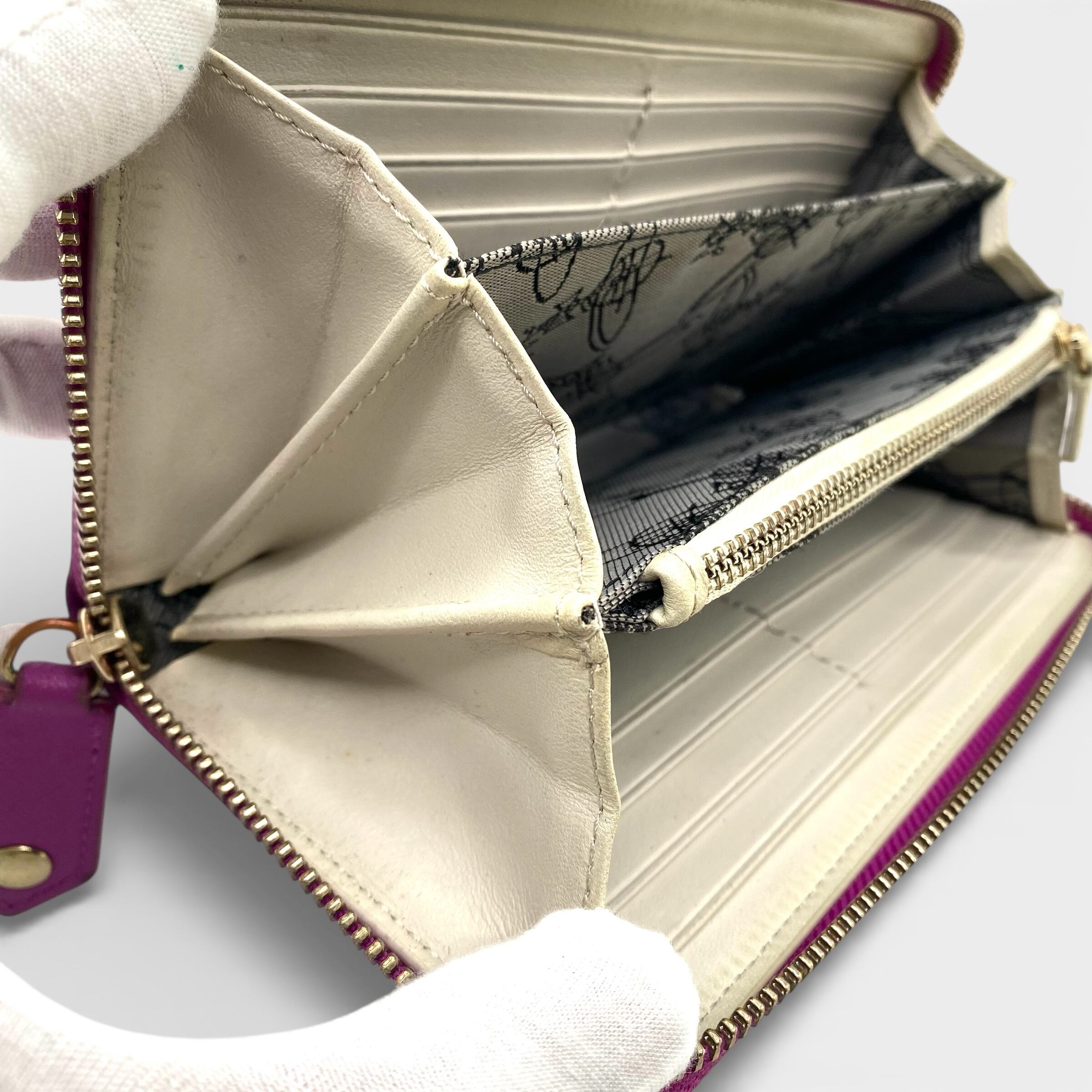 Vivienne Westwood Orb Long Wallet Zip Pink / ヴィヴィアンウエスト
