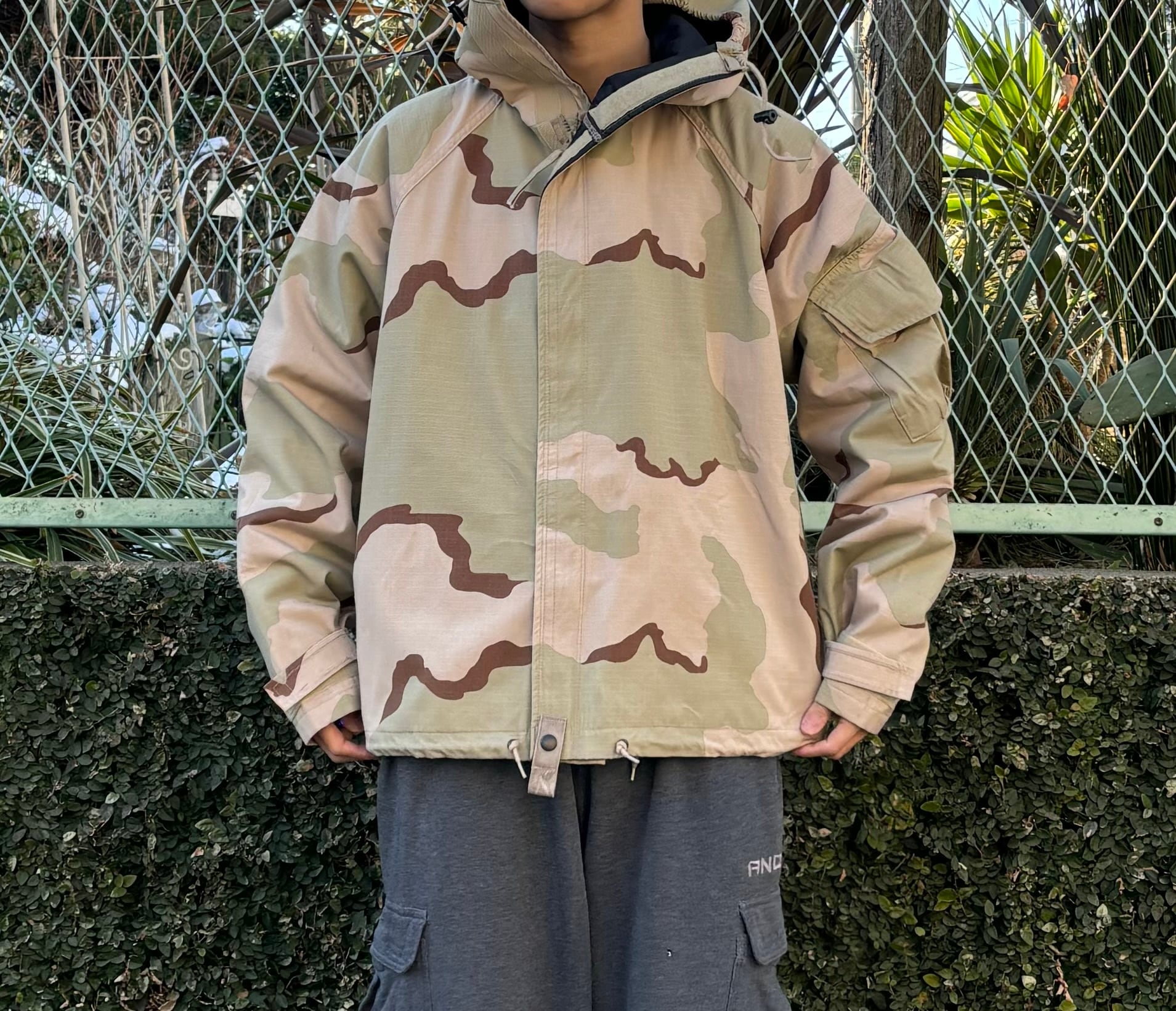 90s U.S Army Chemical Protective Jacket / デザートカモ ケミカル