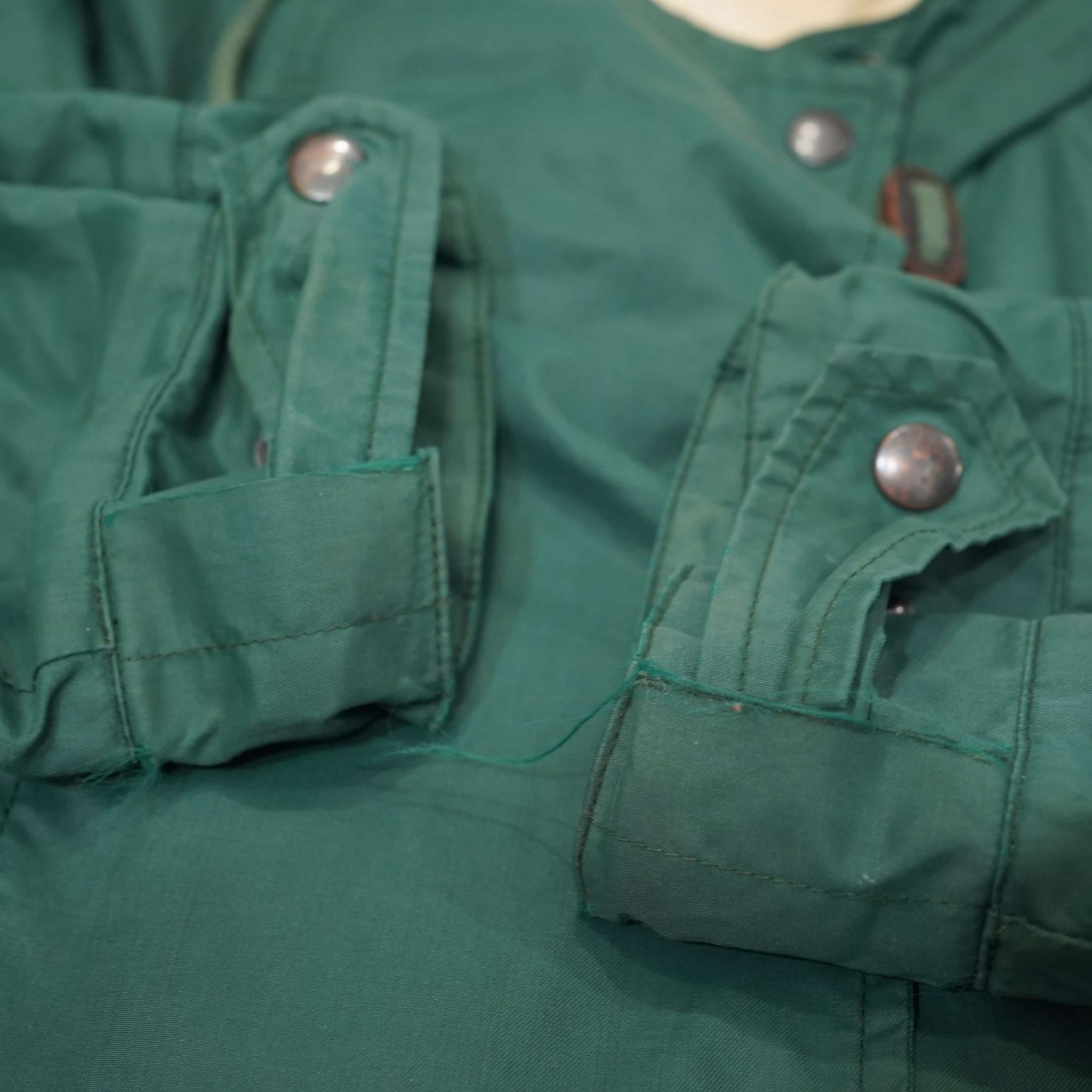 80s90s polo country ralphlauren マウンテンパーカー XL/グリーン