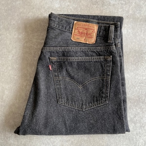 1990s Levi's 501 先染め Black W36 L32 Made in USA