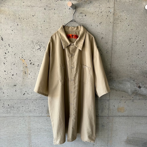 RED KAP 3XL beige short sleeve shirt