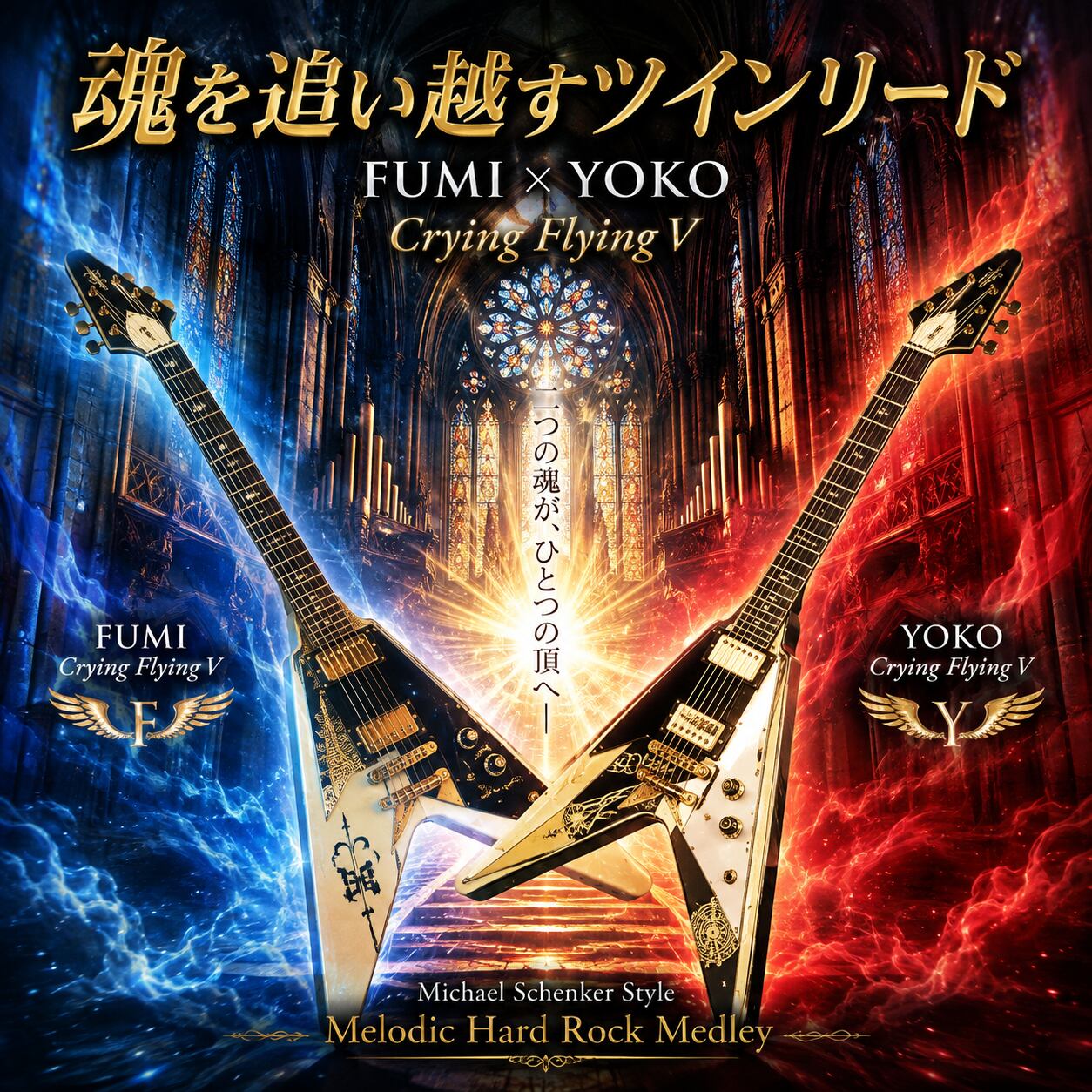 CD-R・19曲77分】魂を追い越すツインリード｜FUMI × YOKO Crying