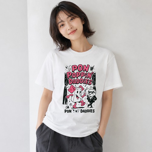 PON POPPIN 『麻雀Tシャツ』