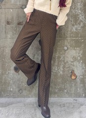 JYANO ジャガードパンツ